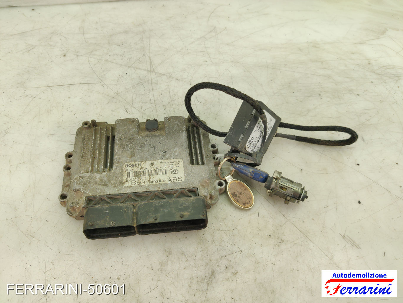 Kit Accensione FIAT MULTIPLA 186 1.9 JTD 2002-2010 55200651, 46538523 8