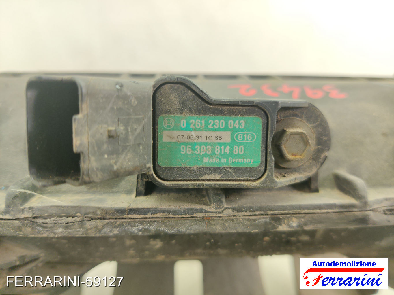 Collettore Di Aspirazione CITROEN C4 LC 1.4 16V 2004-2011 9645400680, 0342J2 8