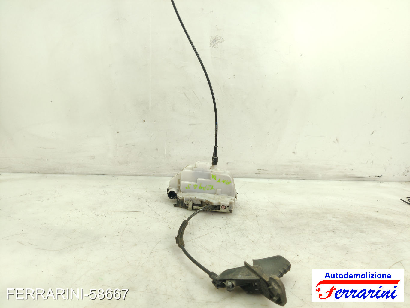 Serratura Porta RENAULT TWINGO 2 CN0 2007-2014 sinistro, sx, frontale, anteriore 10