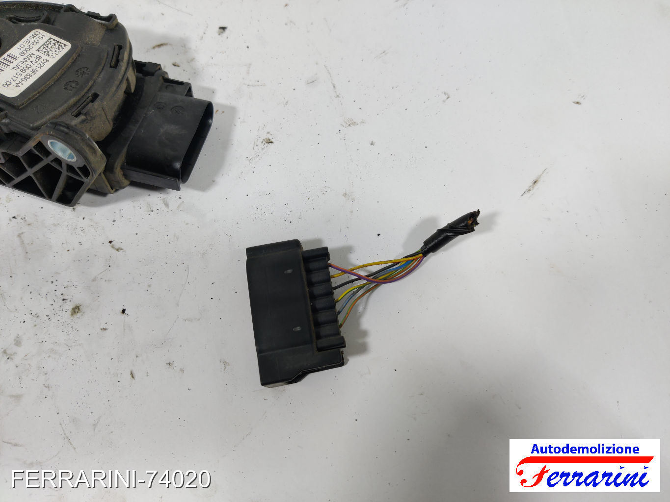 Pedale Acceleratore FORD FIESTA 6 CB1, CCN 1.25 2008-2017 8V219F836AA, 8V219F836