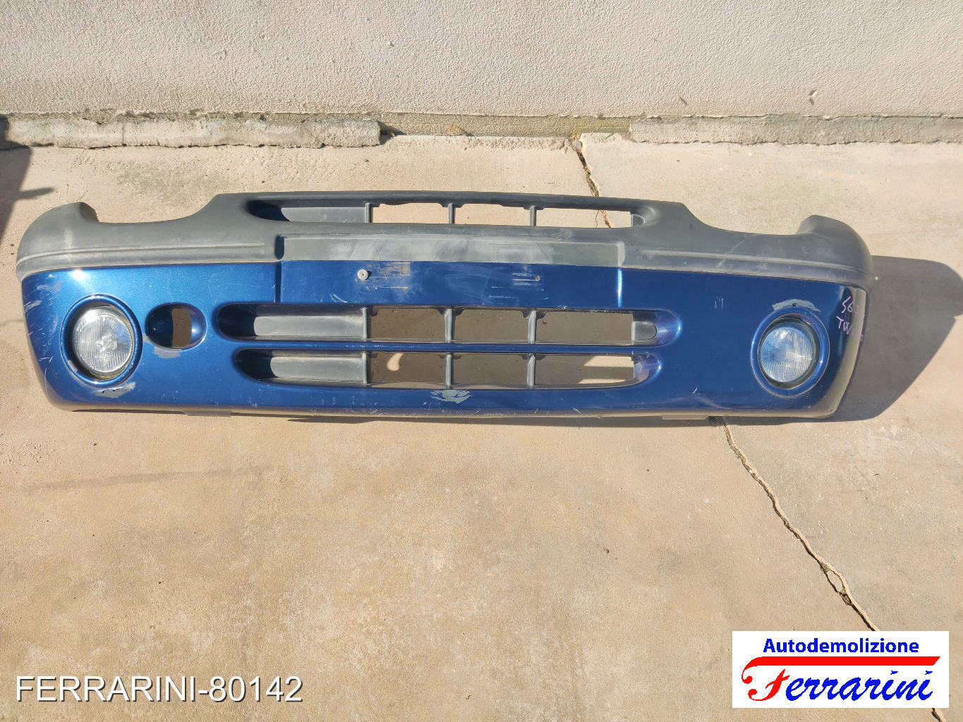 Paraurti RENAULT TWINGO 1 C06 1996-2007 Frontale 7700420889, 510201, 95102503