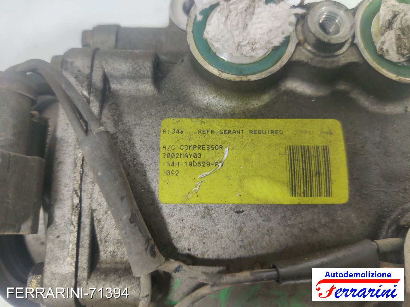 Compressore Clima FORD FOCUS DAW, DBW 1.8 TDCI 2001-2004 YS4H19D629AB 8