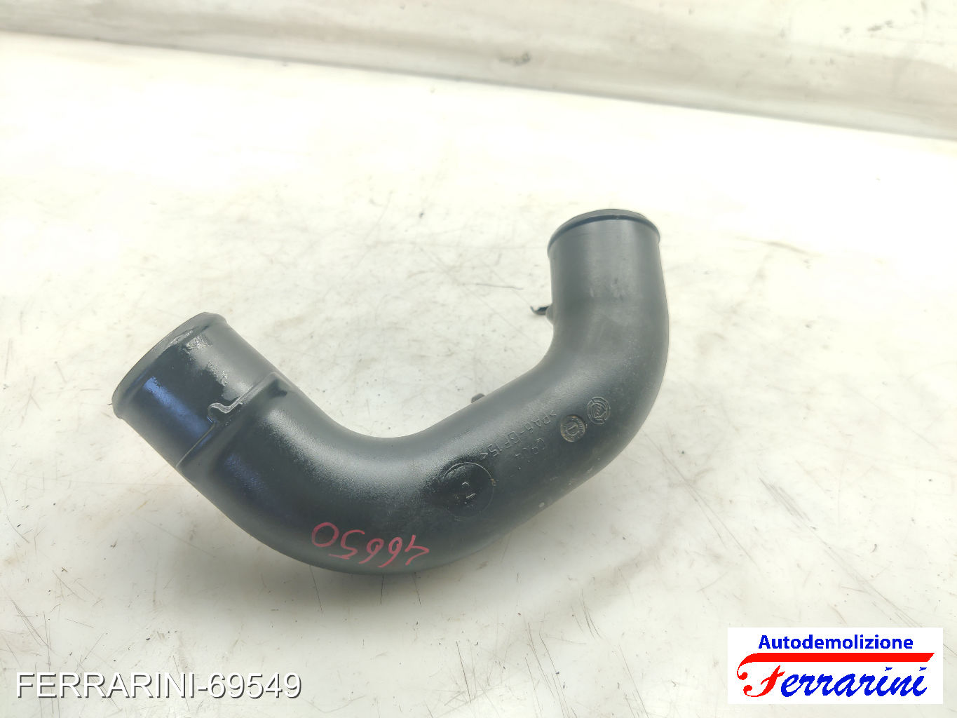 198A4000 tubo Manicotto Aspirazione ALFA ROMEO MITO 955 1.4 BI-FUEL 2009-2016