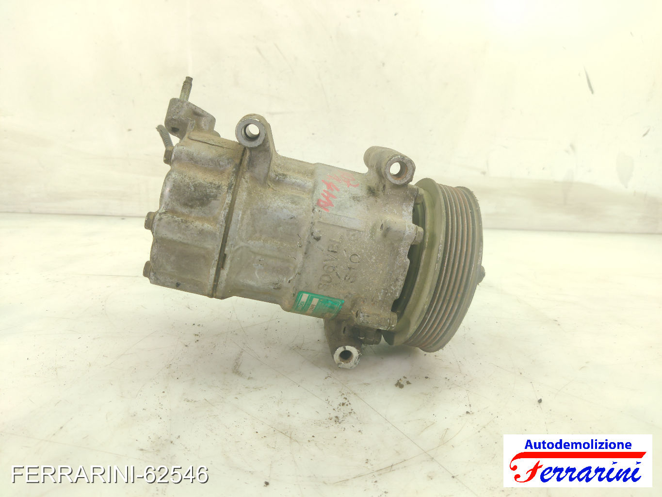 Compressore Clima CITROEN C3 1 FC, FN 1.4I 2002-2010 9655191580, 6453QH 7