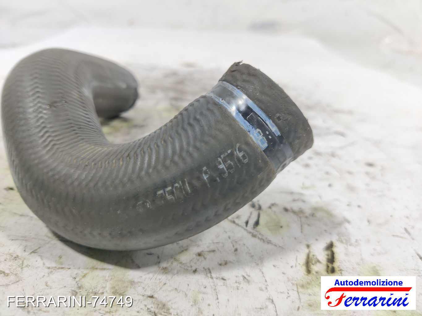 Tubo Acqua Motore In Gomma, Plastica