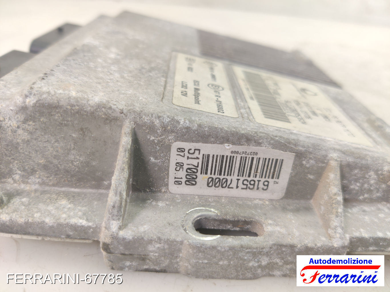 landi renzo Centralina Gpl ALFA ROMEO MITO 955 1.4 BI-FUEL 2009-2016 616713000