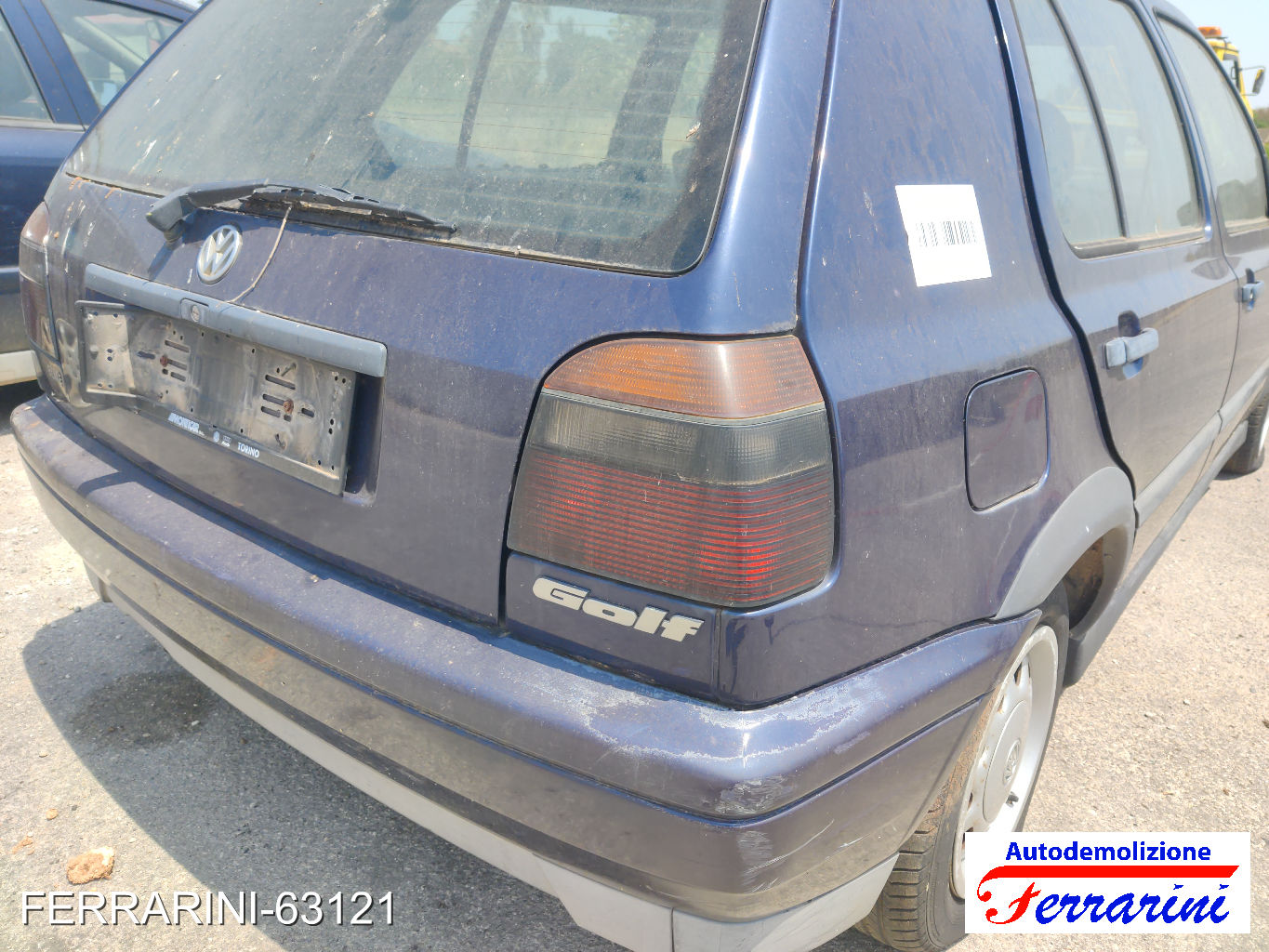 Vw Golf 3 1H1 1.6 101CV 1995-1997