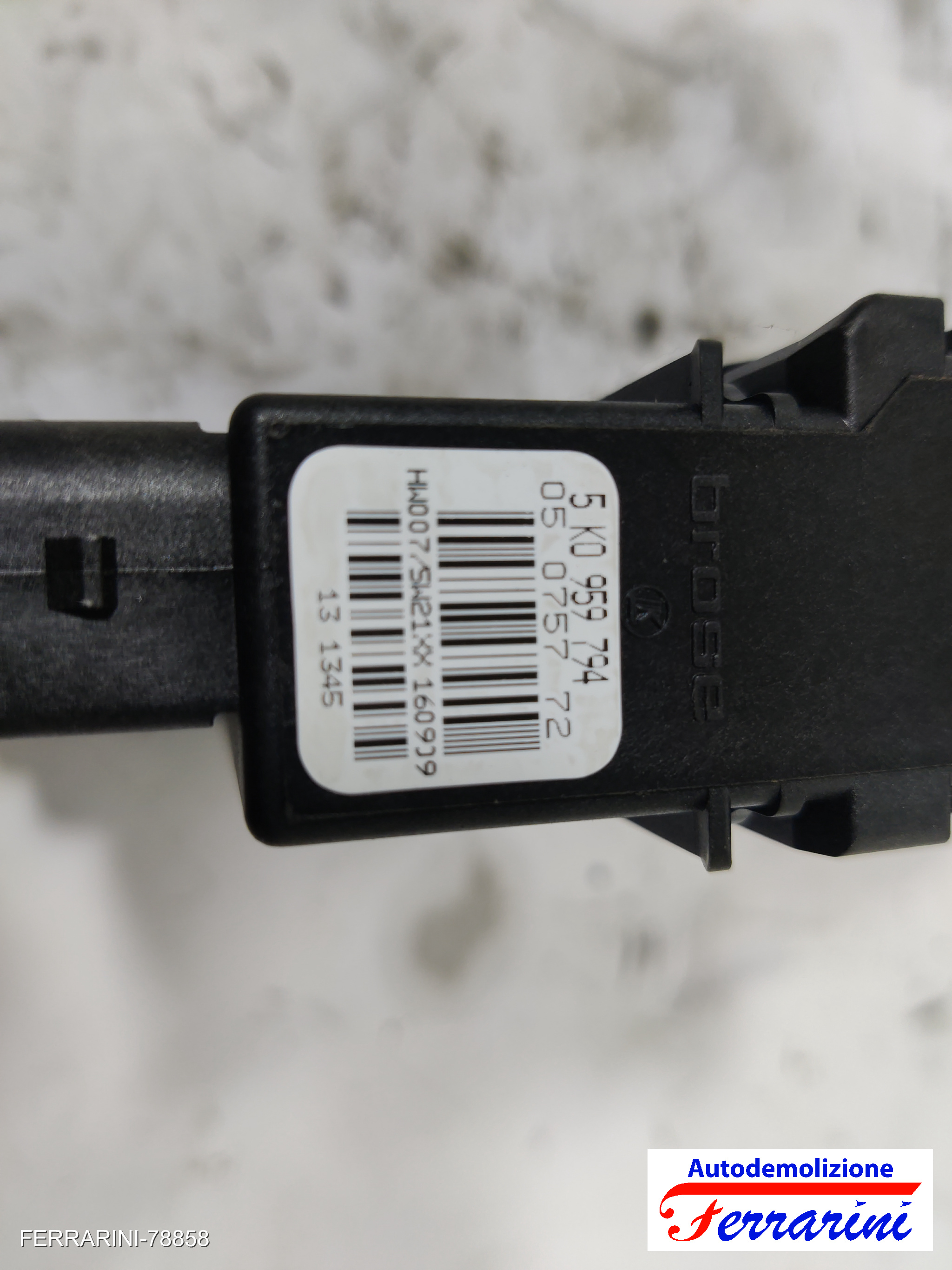 Motorino Alzavetro VW GOLF 6 5K1 2.0 TDI 2008-2013 5K0959703C, 5KO959794