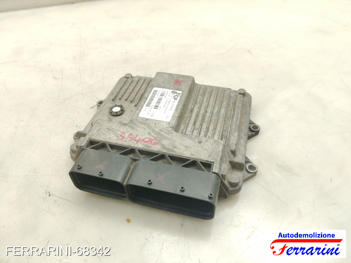 Centralina Motore OPEL CORSA C X01 1.3 CDTI 2003-2009 55197472, 55187472