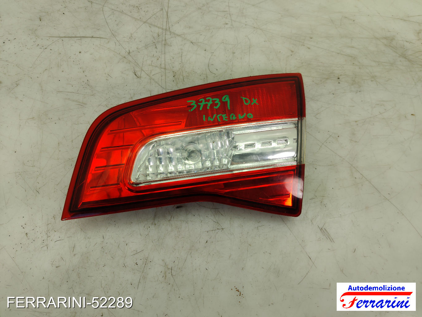 Fanalino Stop Posteriore RENAULT KOLEOS 1 HY 2008-2023 destro, dx, posteriore