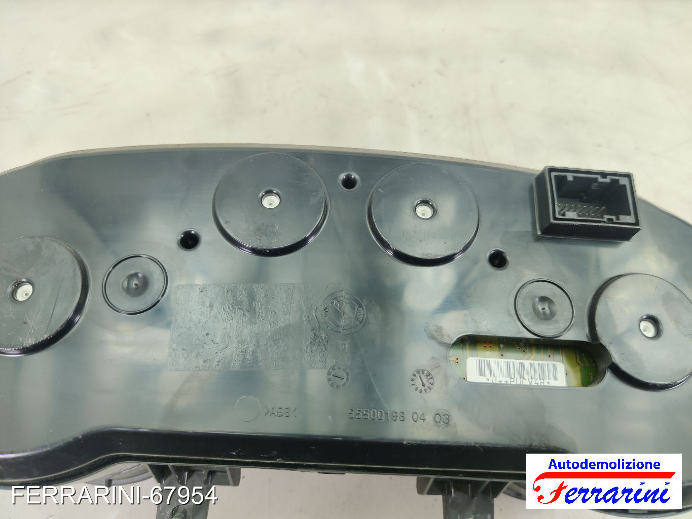 Quadro Contachilometri FIAT BRAVO 2 198 1.9 D MULTIJET 2007-2014 51761172 6