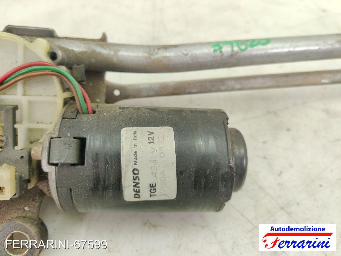 Spazzacqua Motorino Tergicristallo LANCIA LYBRA SW 839 1999-2001 anteriore 12