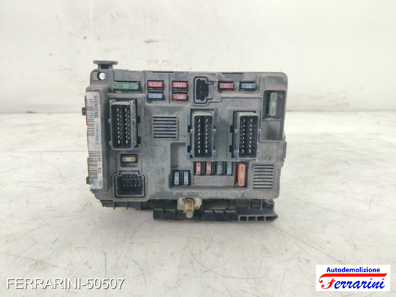 Body Computer CITROEN C2 JM 1.4 HDI 2003-2005 9643498880, 07234, 964349888000