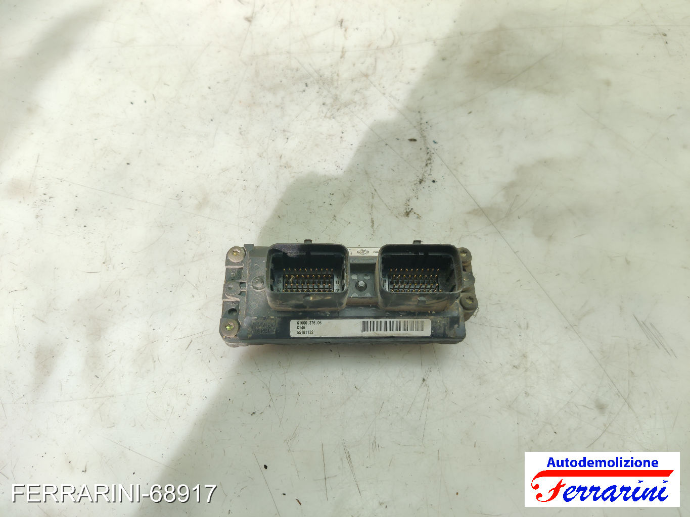 Centralina Motore FIAT PUNTO 188 1.2 60 1999-2010 55181132, 71736339, IAW59FM3