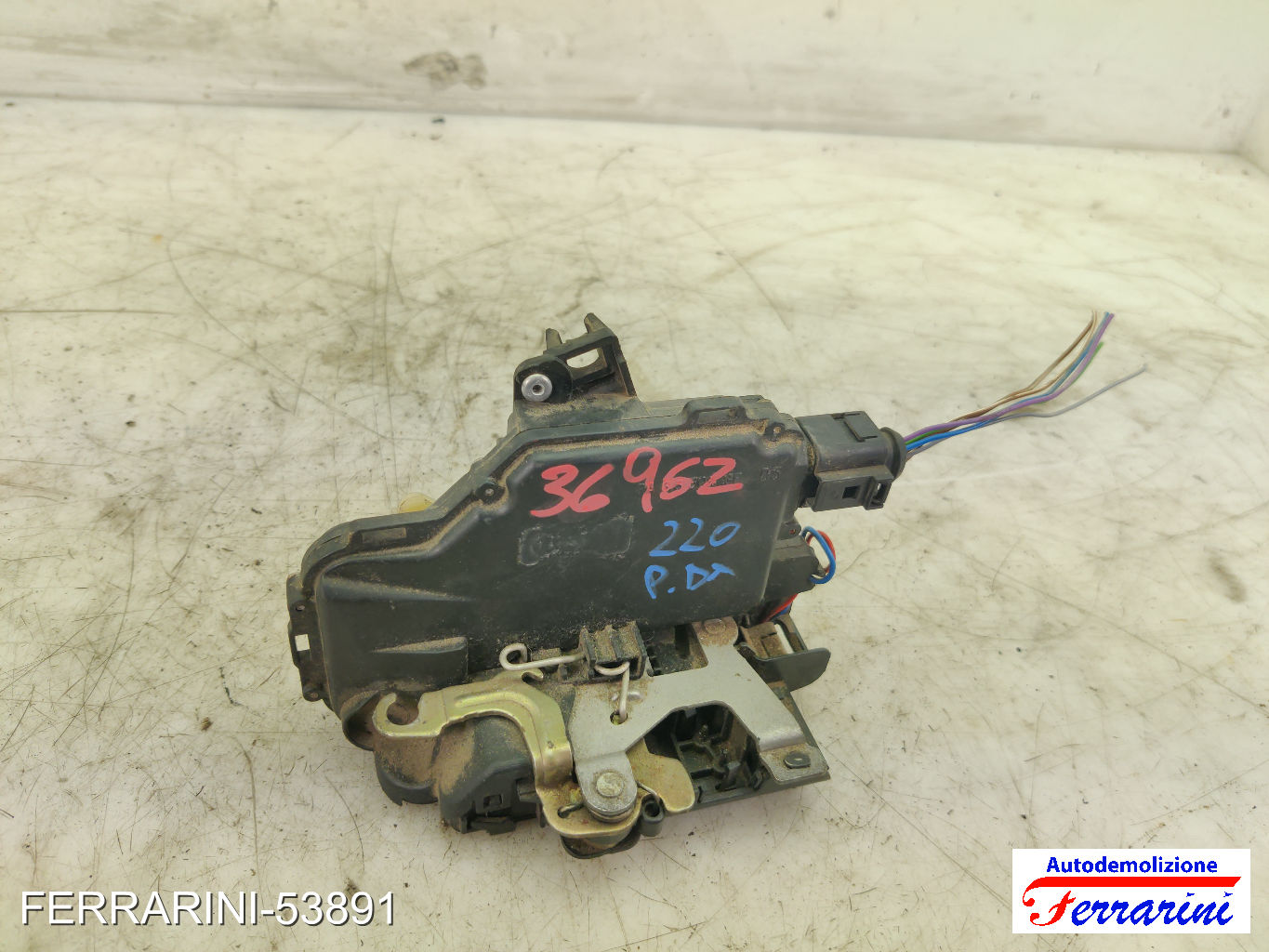 Serratura Porta CITROEN C3 PICASSO SH 2010-2016 destro, dx, posteriore, post 13