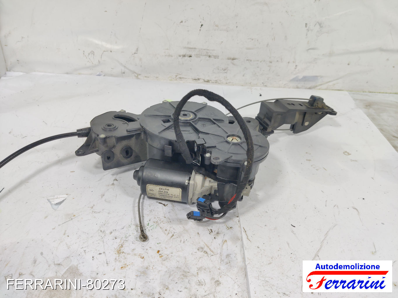 Motorino elettrico porta scorrevole FIAT ULYSSE 179 2002-2006 Retro Destra