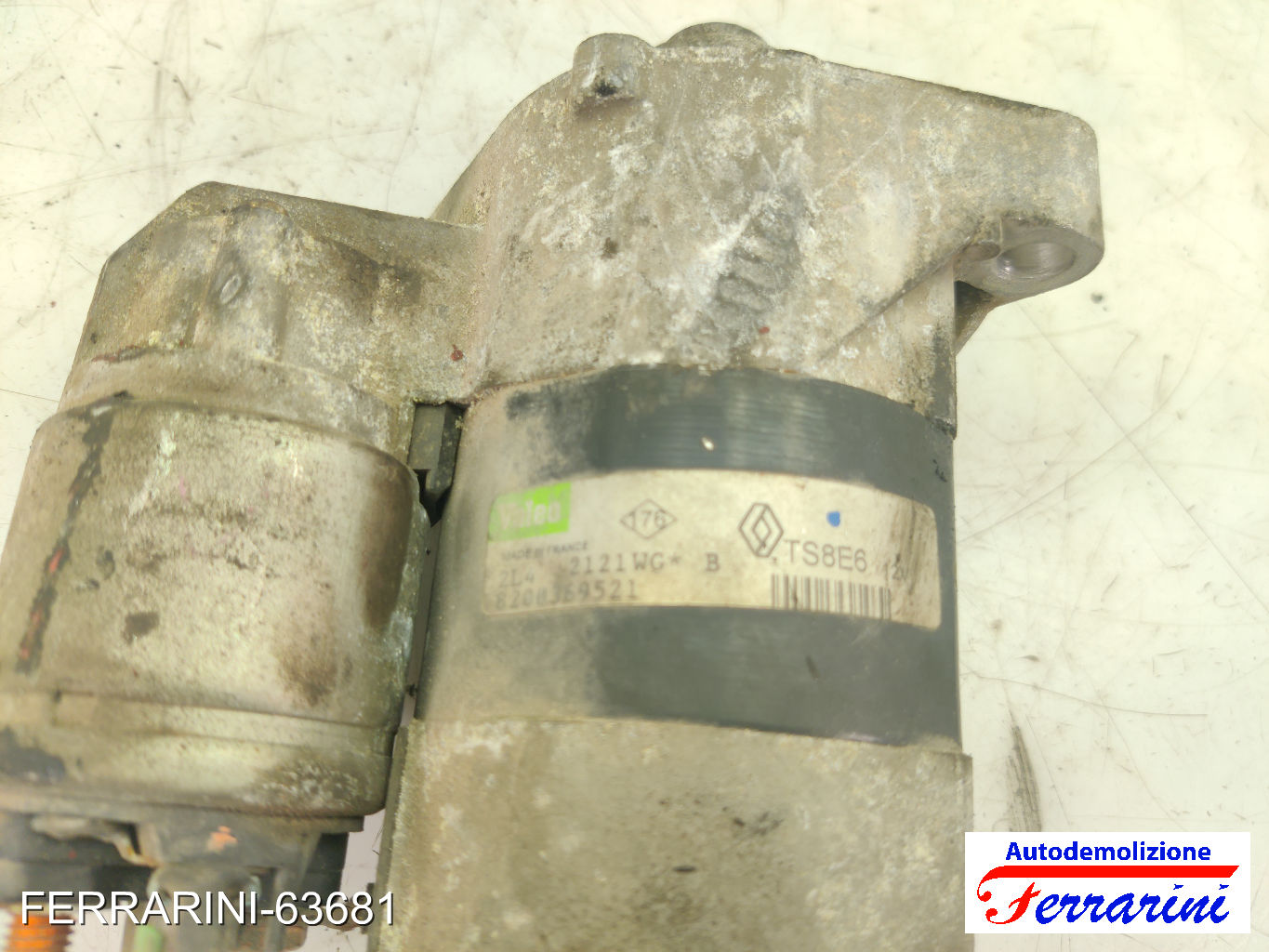 Motorino Avviamento RENAULT CLIO 3 BR0/1, CR0/1 1.2 16V 2005-2014 8200369521 8