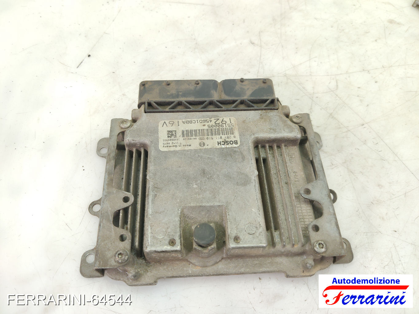 Centralina Motore FIAT STILO SW 192 1.9 JTD 2004-2008 55190005, 0281011510