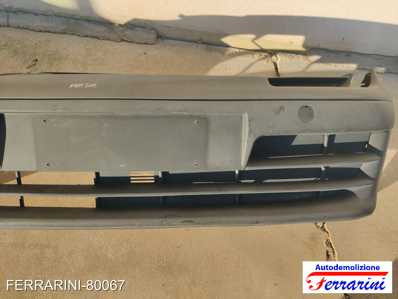 Paraurti FIAT SEICENTO 600 187 1998-2010 Frontale 735283291, FT04042031A