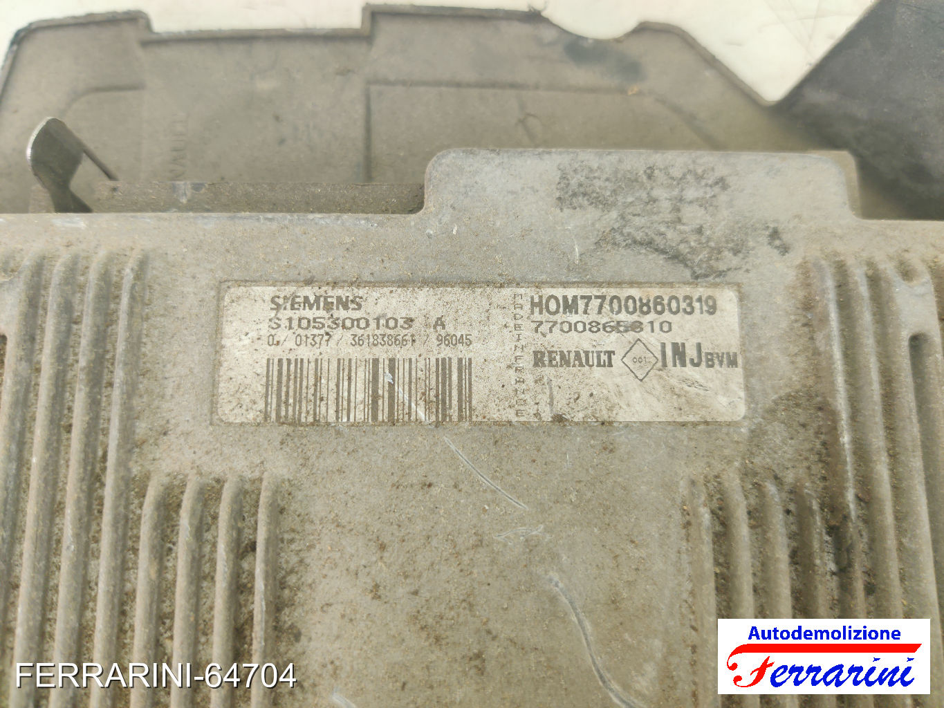Centralina Motore RENAULT MEGANE SCENIC JA0/1 2.0I 1997-1999 7700860319 6