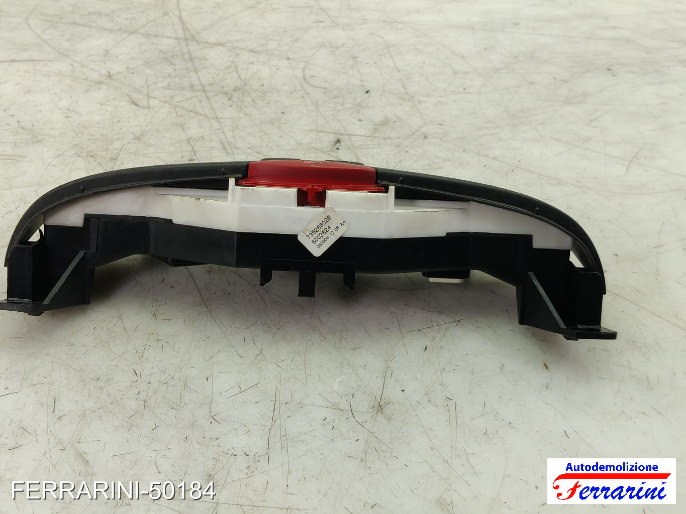 Tastiera Clima FIAT PUNTO 188 1999-2010 anteriore, frontale 735268025, 5003824