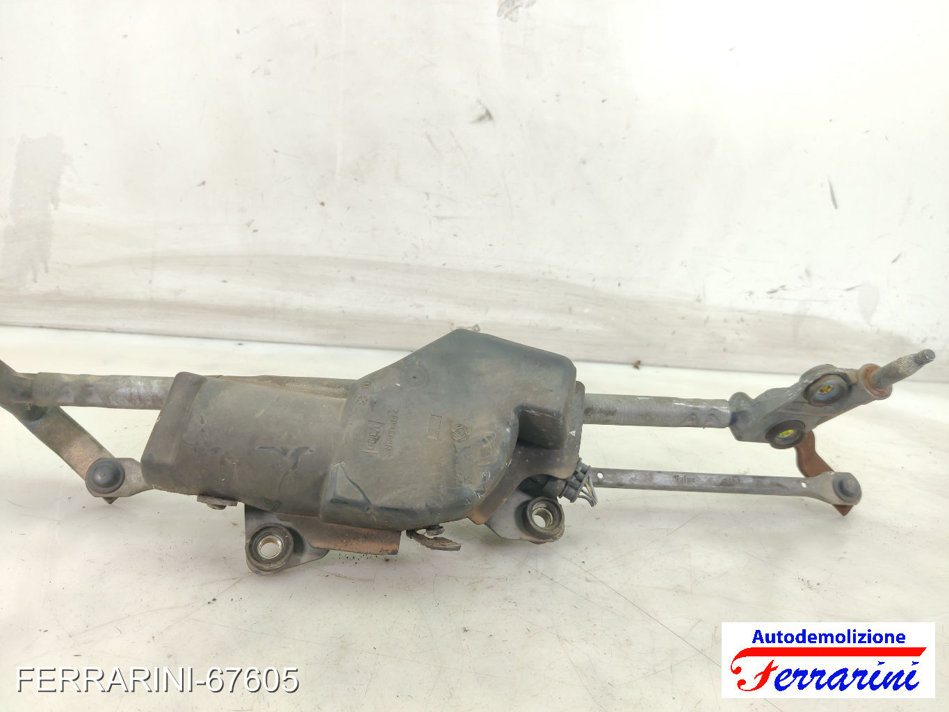 Spazzacqua Motorino Tergicristallo FIAT MULTIPLA 186 2002-2010 anteriore 9