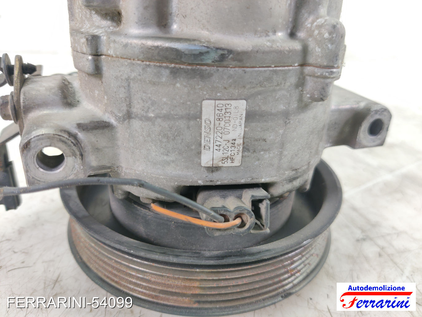 Compressore Clima FIAT STILO 192 1.9 JTD 2001-2006 4472208640, 07001313, 5SL12CJ 7