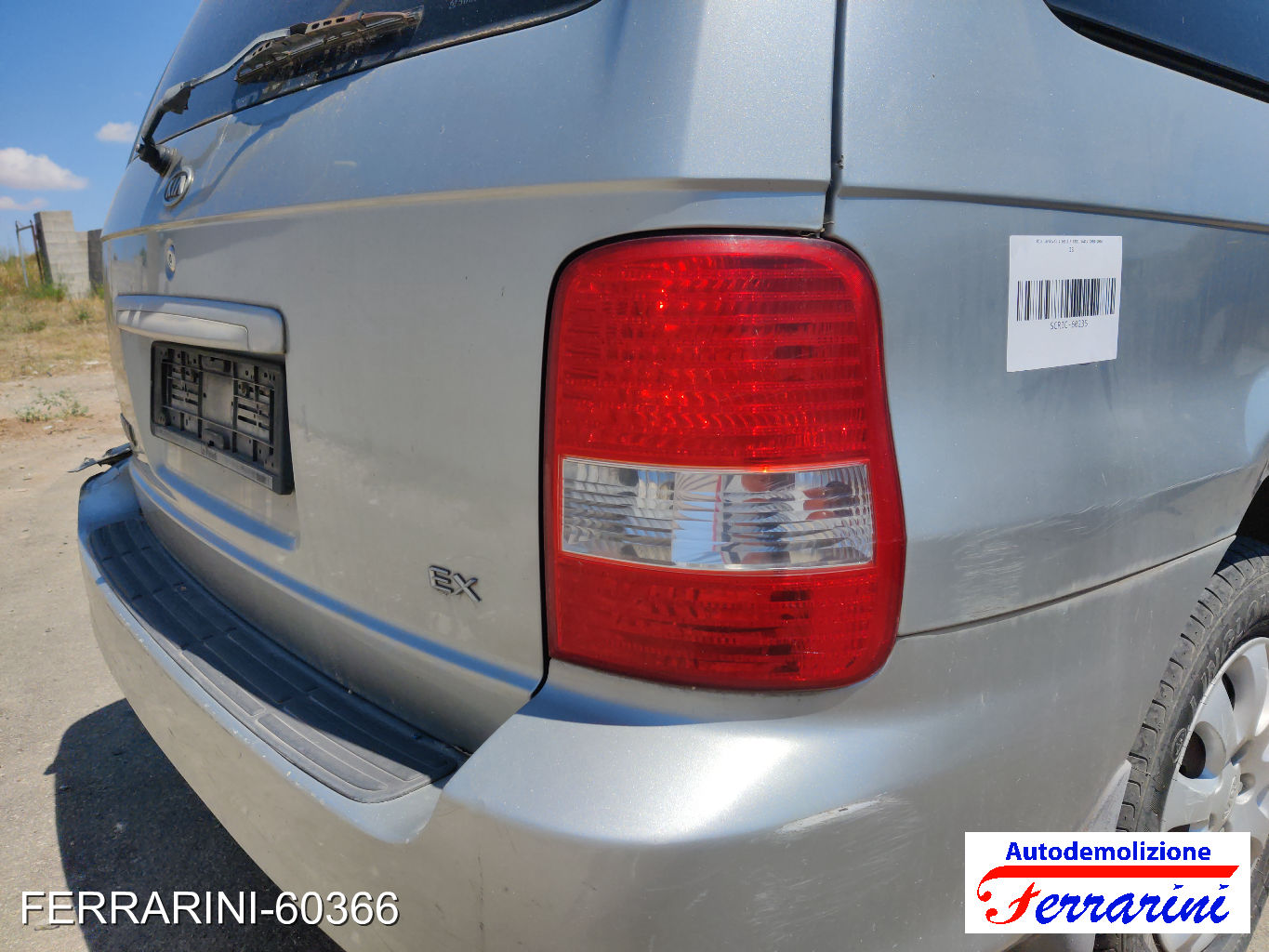 Kia Carnival 2 GQ 2.9 CRDI 144CV 2001-2006
