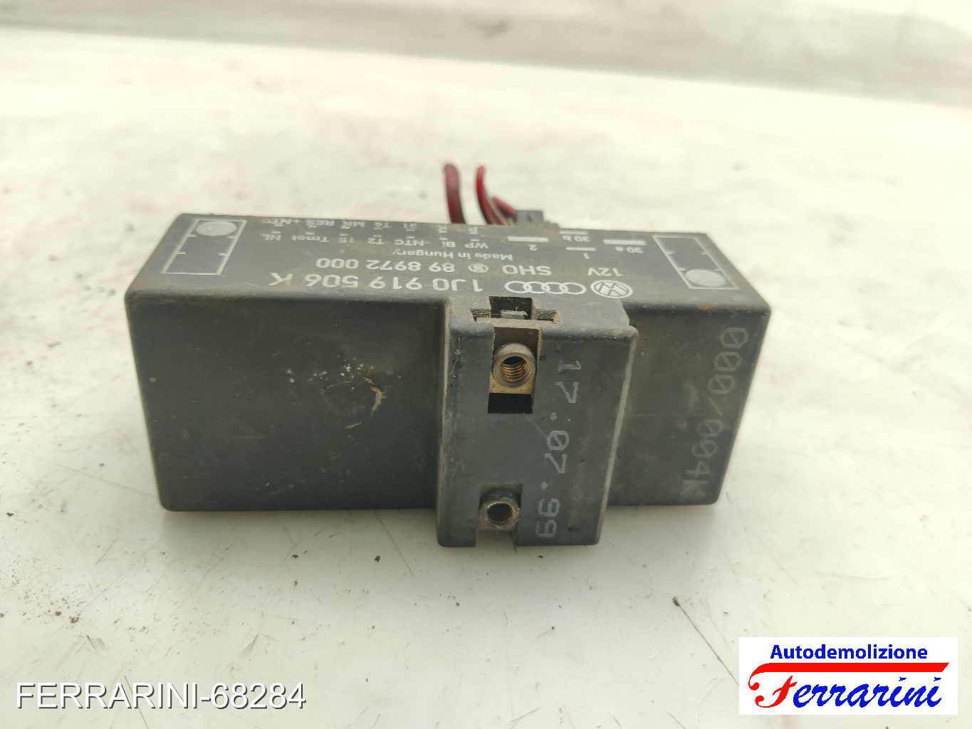 Centralina Ventola Radiatore VW GOLF 4 VARIANT 1J5 1.4 16V 1999-2006 1J0919506K