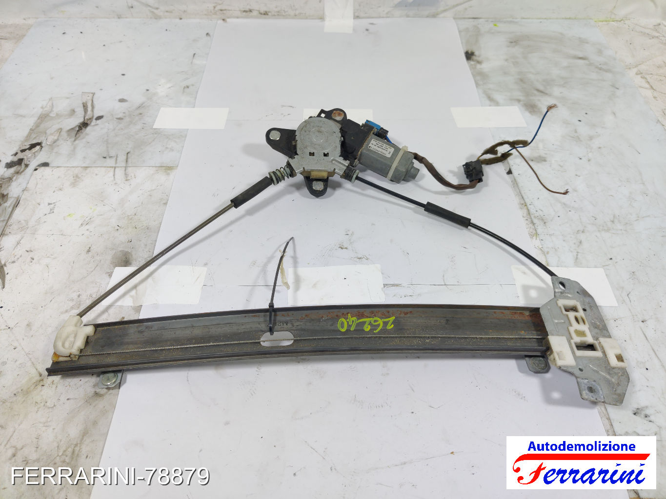 Alzavetro CHEVROLET MATIZ M200, M250 2005-2007 destro, dx, frontale, anteriore