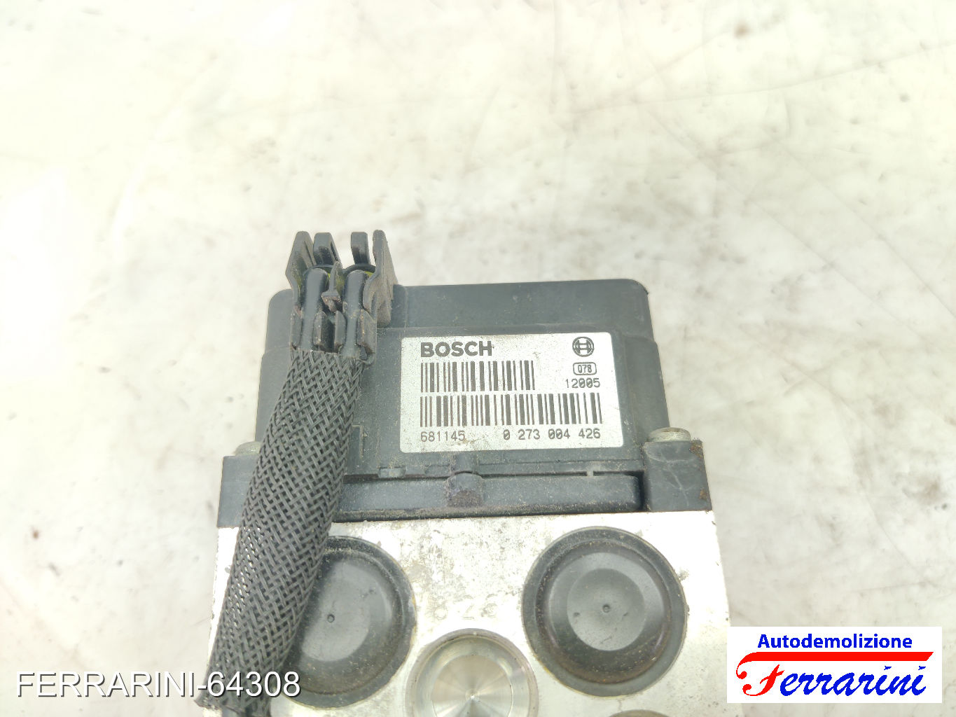 Centralina Pompa Abs FIAT SEICENTO 600 287 1.1 1998-2010 46556475, 0265216710