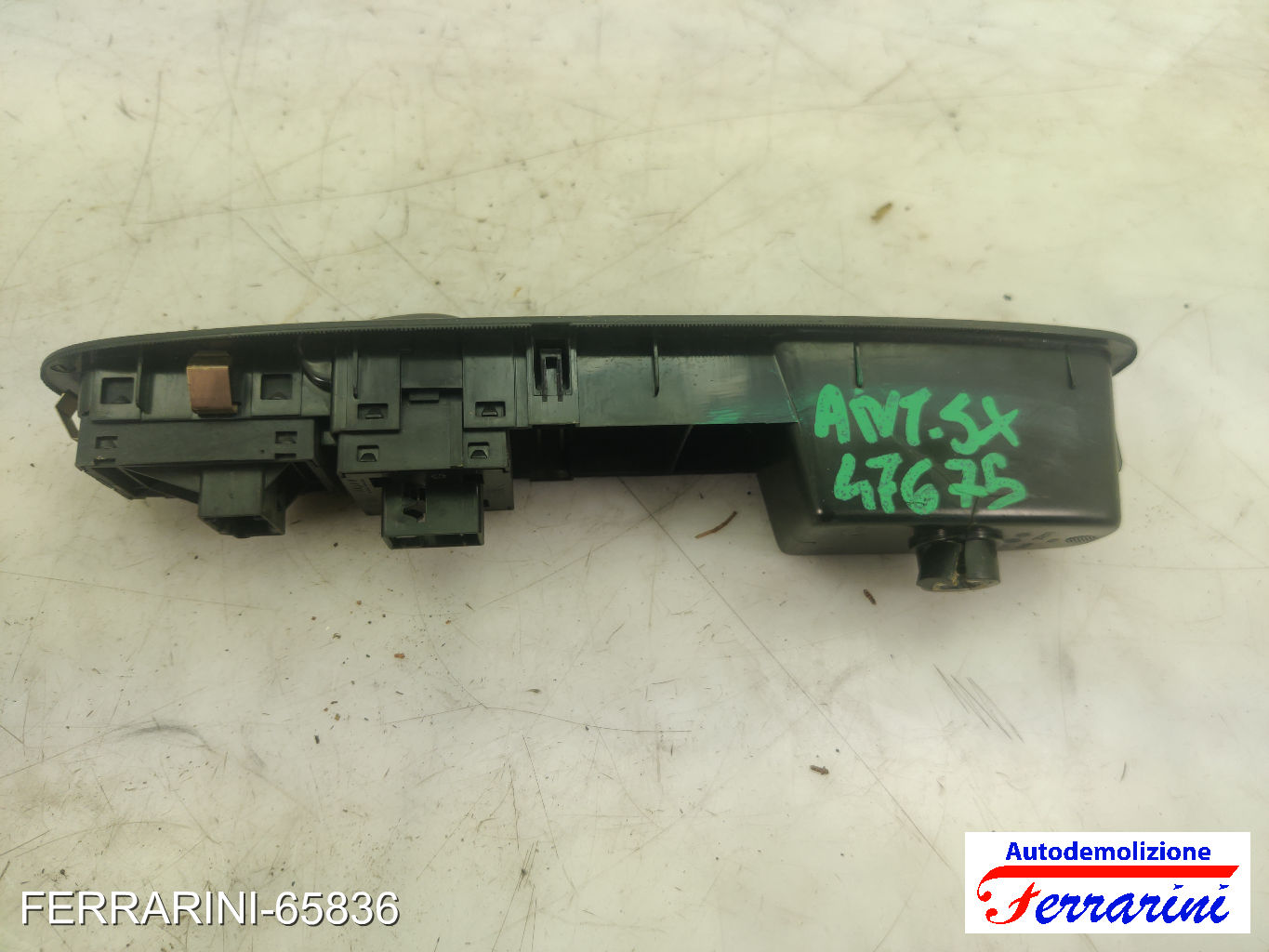 Pulsantiera Tastiera Alzavetro FIAT PUNTO EVO 199 2009-2012 sinistra, sx