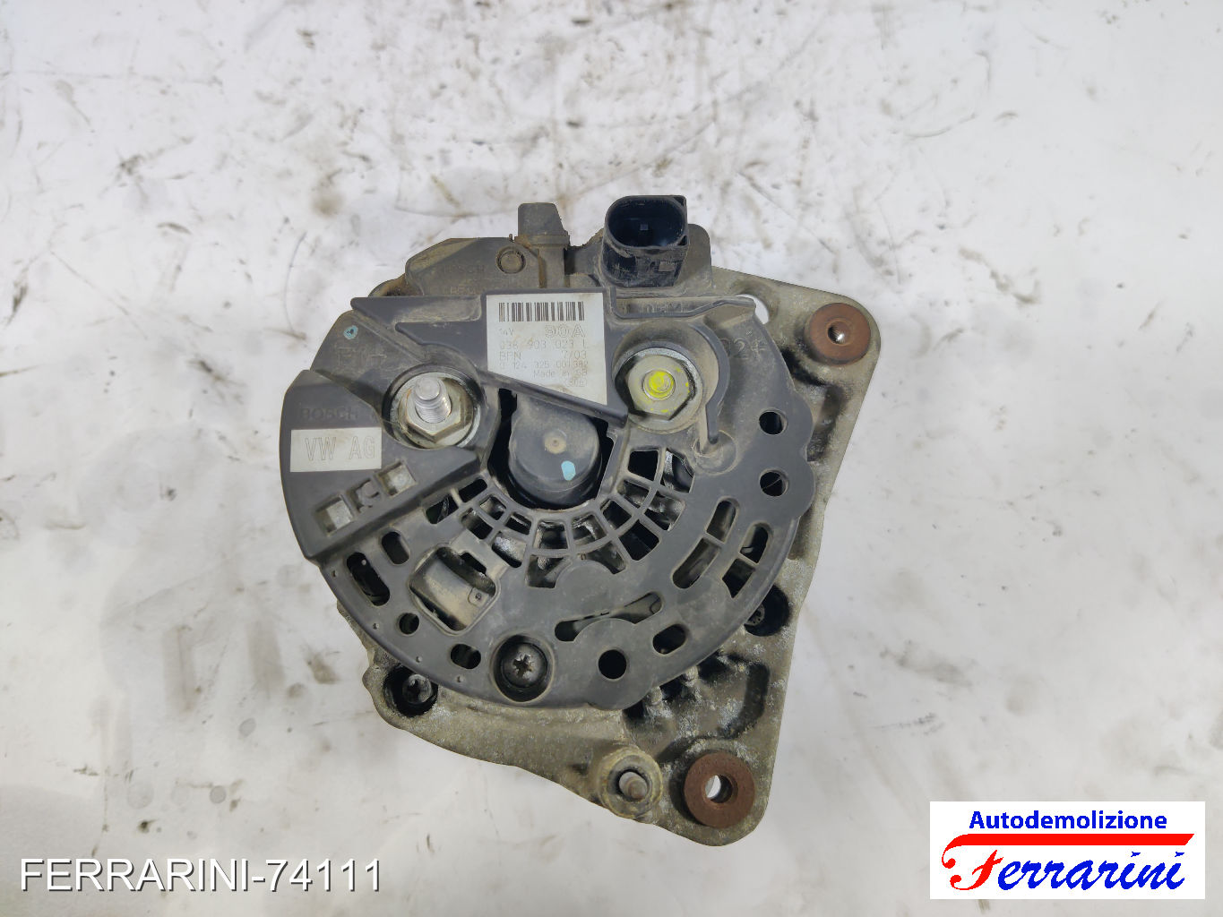 Alternatore SKODA FABIA 1 COMBI 6Y5 1.9 TDI 2000-2007