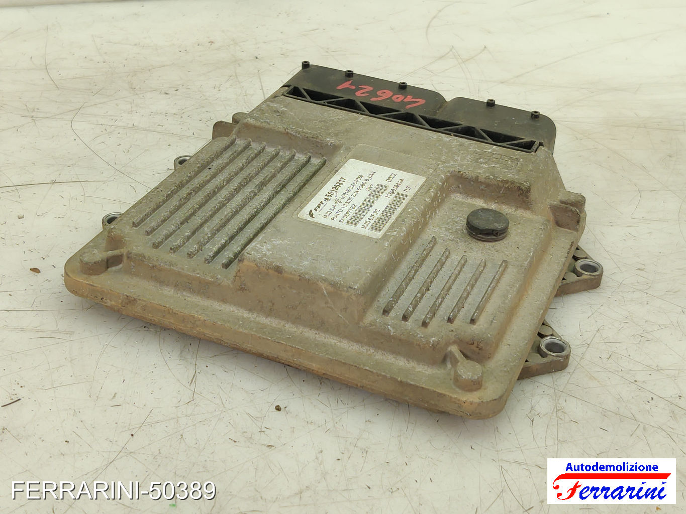 Centralina Motore FIAT PUNTO 188 1.3 JTD 16V 2003-2012 55195817, 6A0SPF7BH