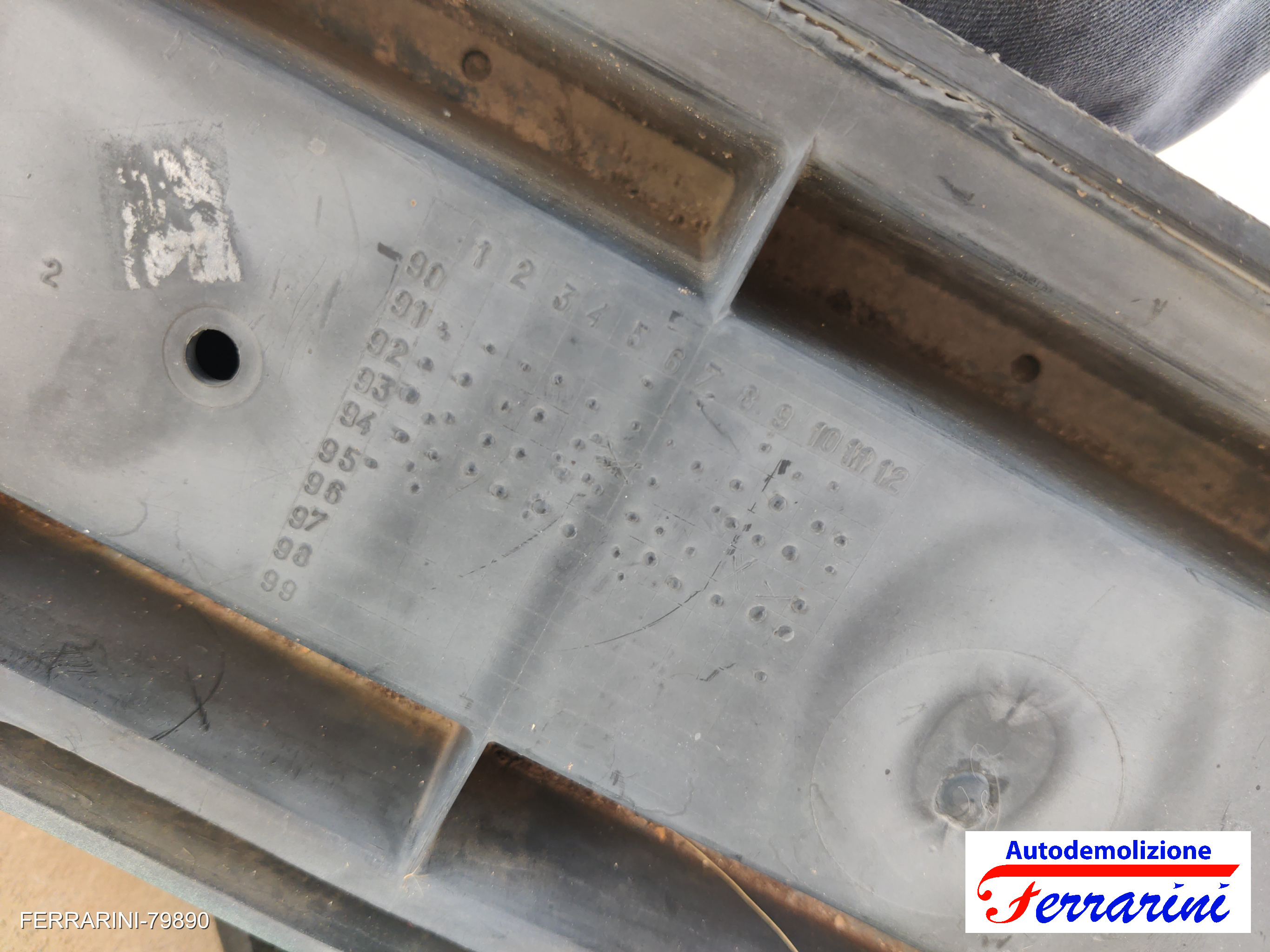 Paraurti PEUGEOT 106 1 1A, 1C 1991-1996 Frontale 9604243780, 7401E2 11