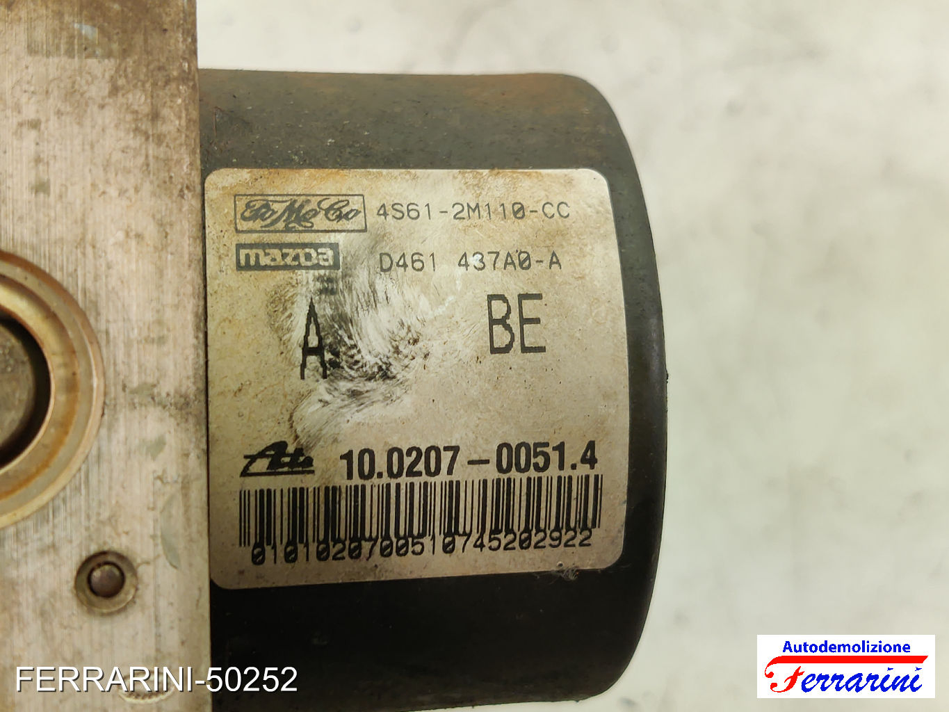 Centralina Pompa Abs FORD FIESTA 5 JD, JH 1.4 TDCI 2001-2008 AMCM110CC