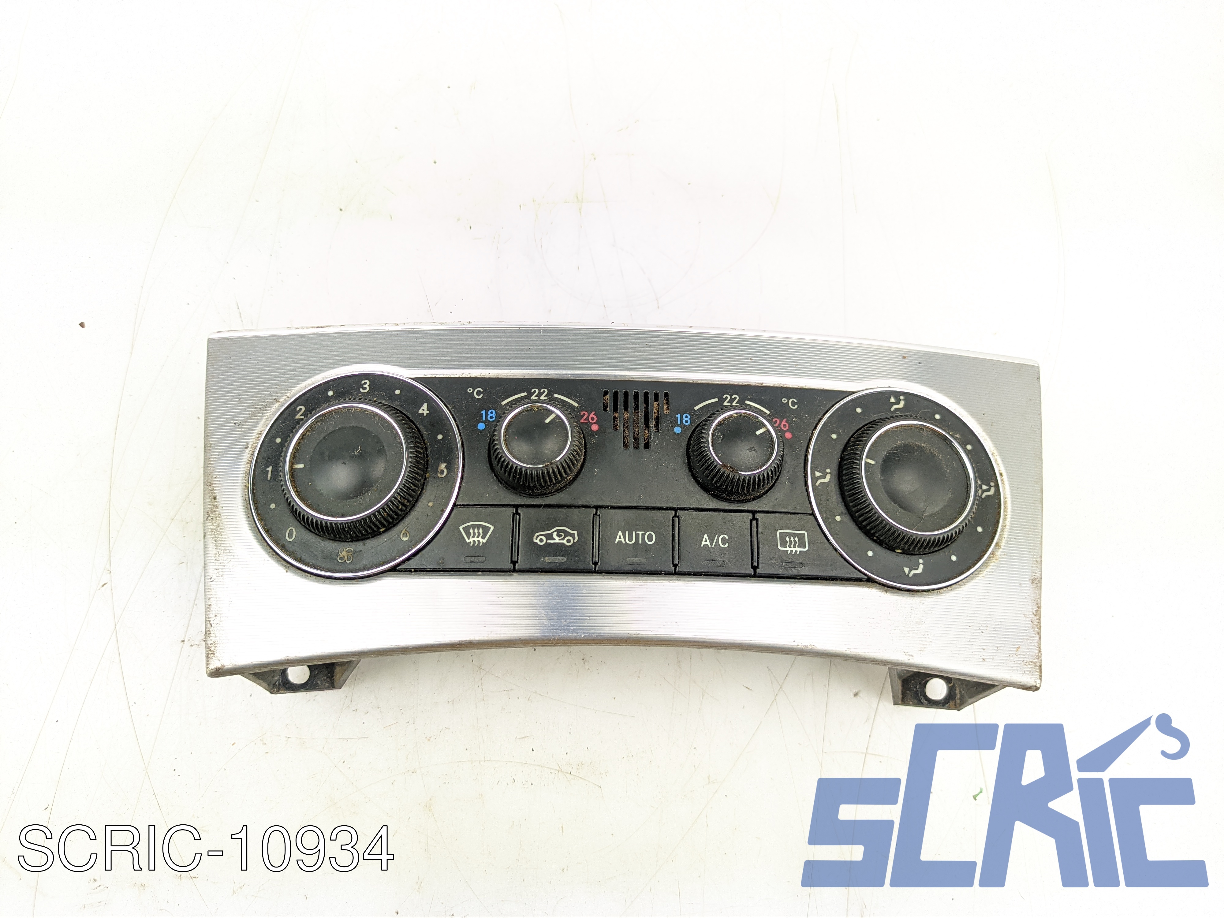 bizona automatico Tastiera Clima MERCEDES CLASSE C W203 2003-2007 anteriore