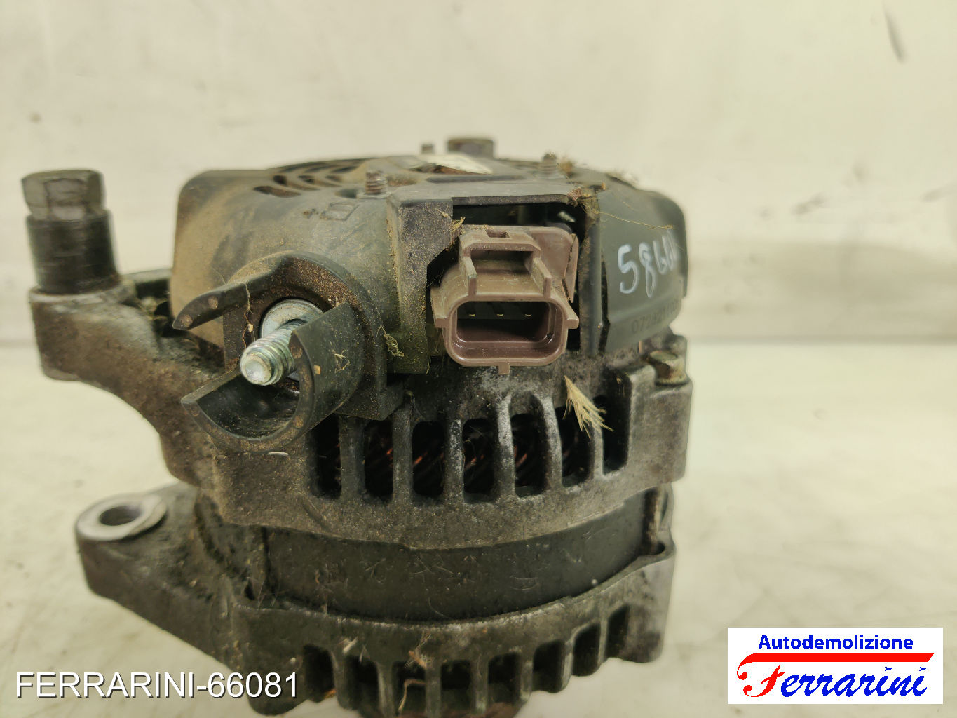 Alternatore FORD FOCUS C-MAX DM2 1.6 TDCI 2003-2007 1708322, DAN930, 3M5T10300YD 6
