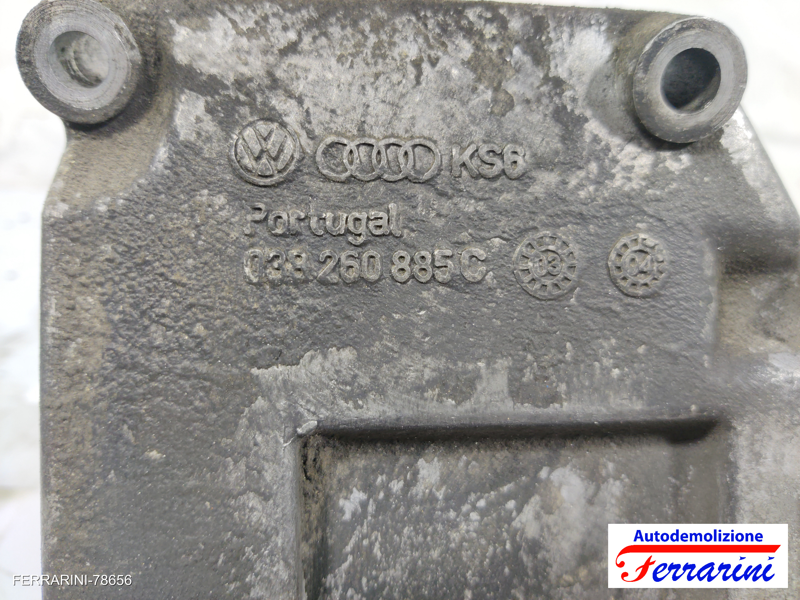 Staffa Supporto Compressore Clima AVB VW PASSAT VARIANT 3B6 1.9 TDI 2000-2005 6