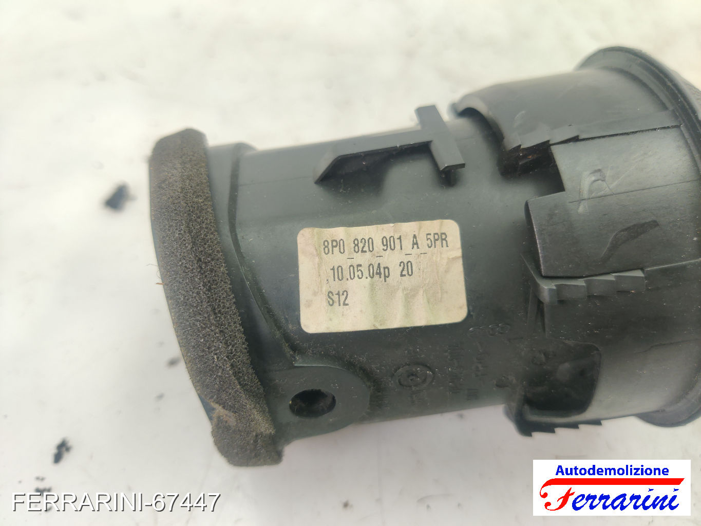 Bocchetta Areazione AUDI A3 8P1 2003-2012 anteriore, frontale centrale, ant