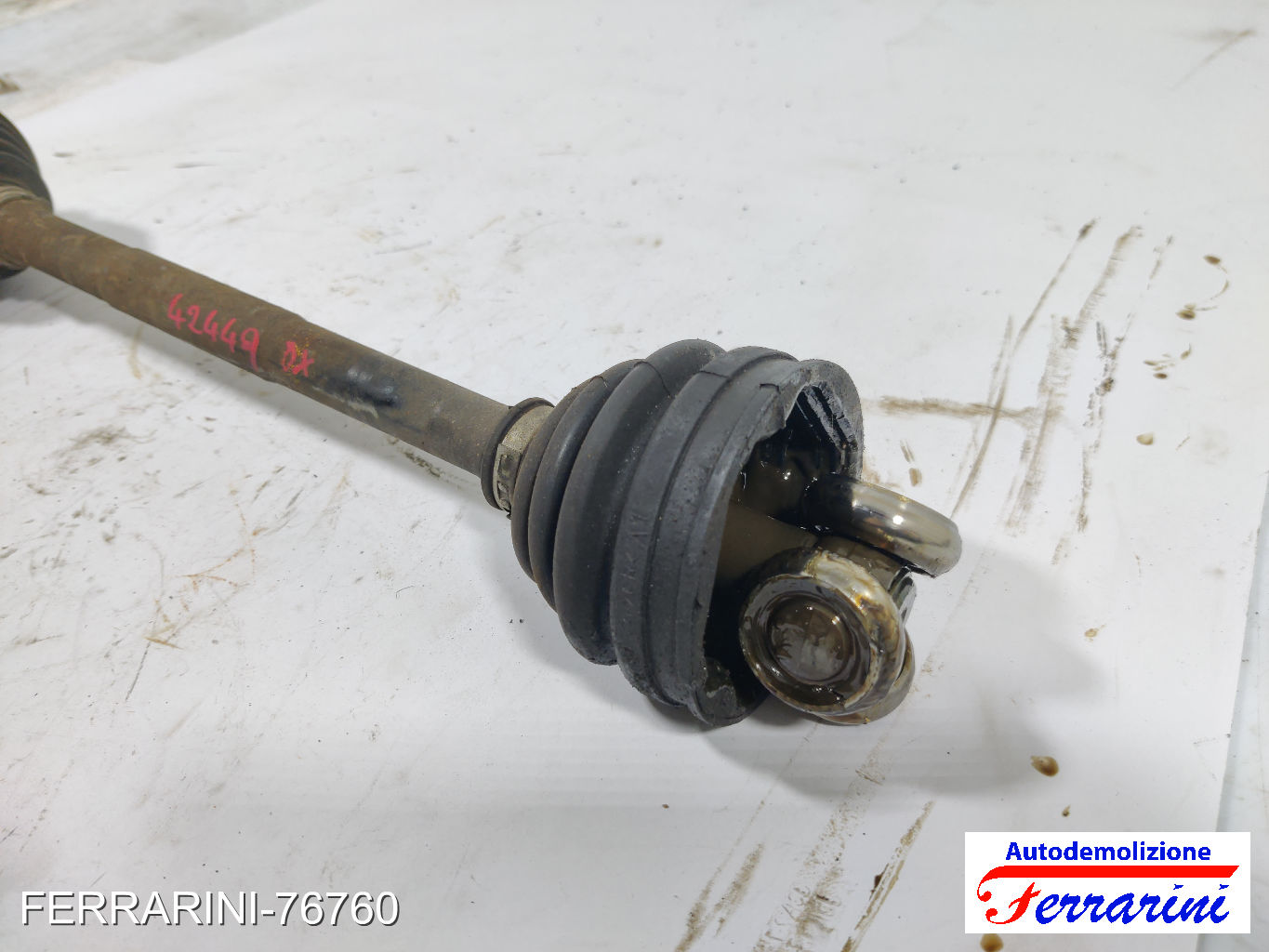 Semiasse TOYOTA IQ J1 1.0 2009-2015 4341074020, 4341074030