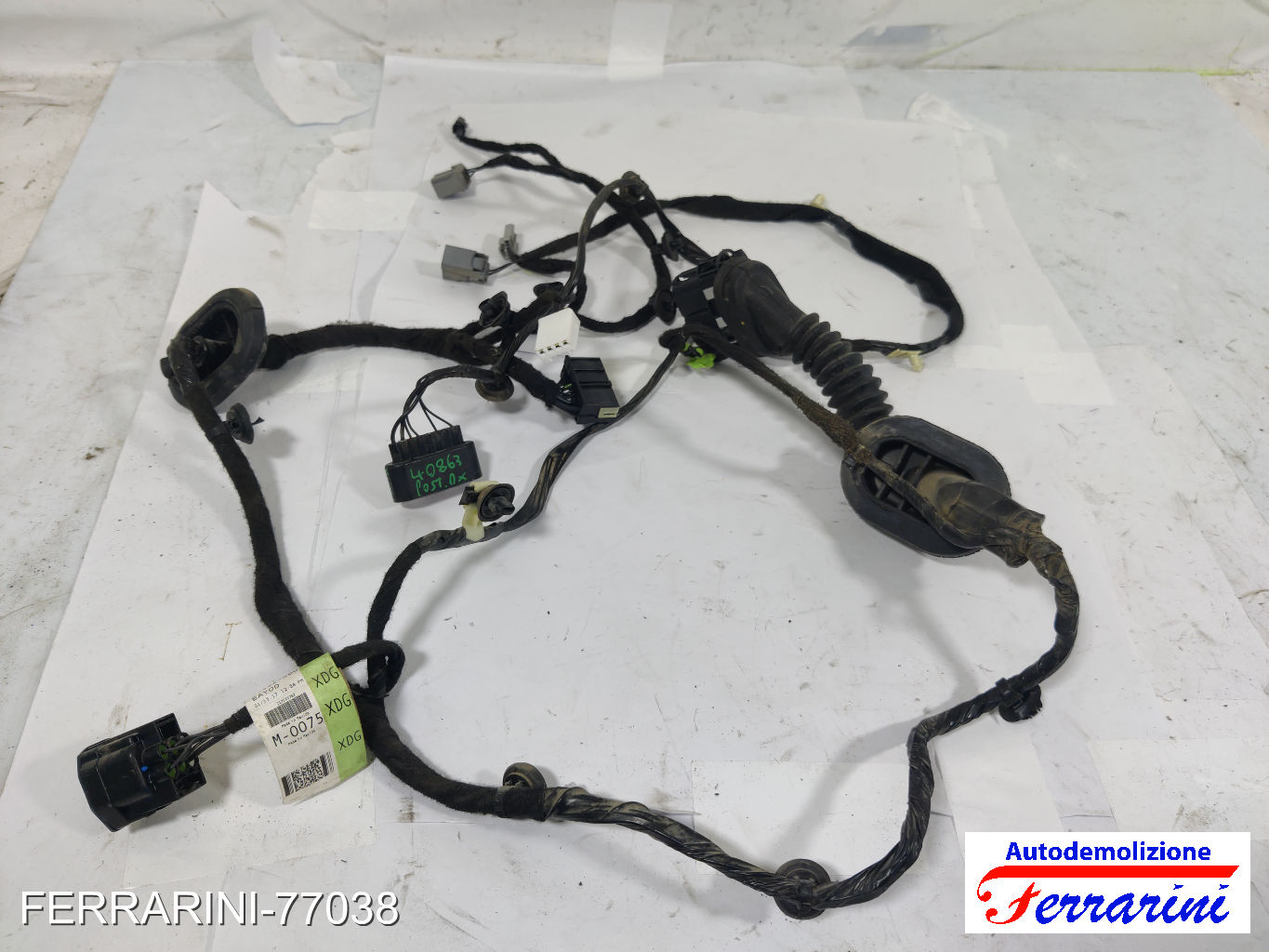 Cablaggio porta FORD EDGE 2015-2018 Retro Destra GT4T14632XDG, 614AD, M0075