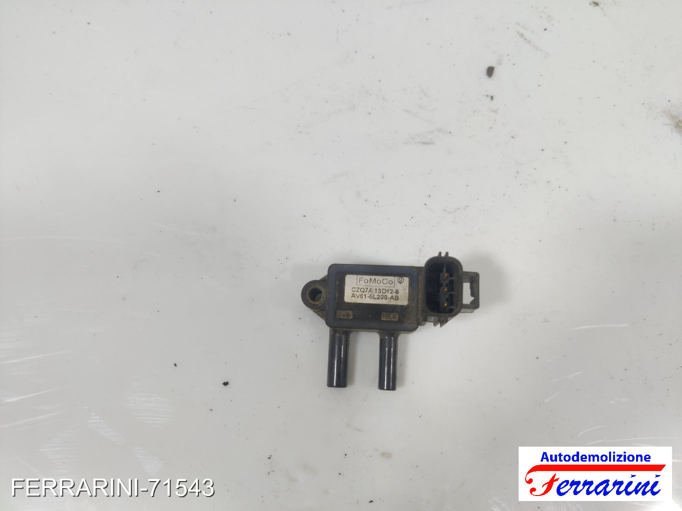 sensore pressione FORD FOCUS 3 TURNIER 1.6 TDCI 2010-2023 AV615L200AB, 13D12B 6