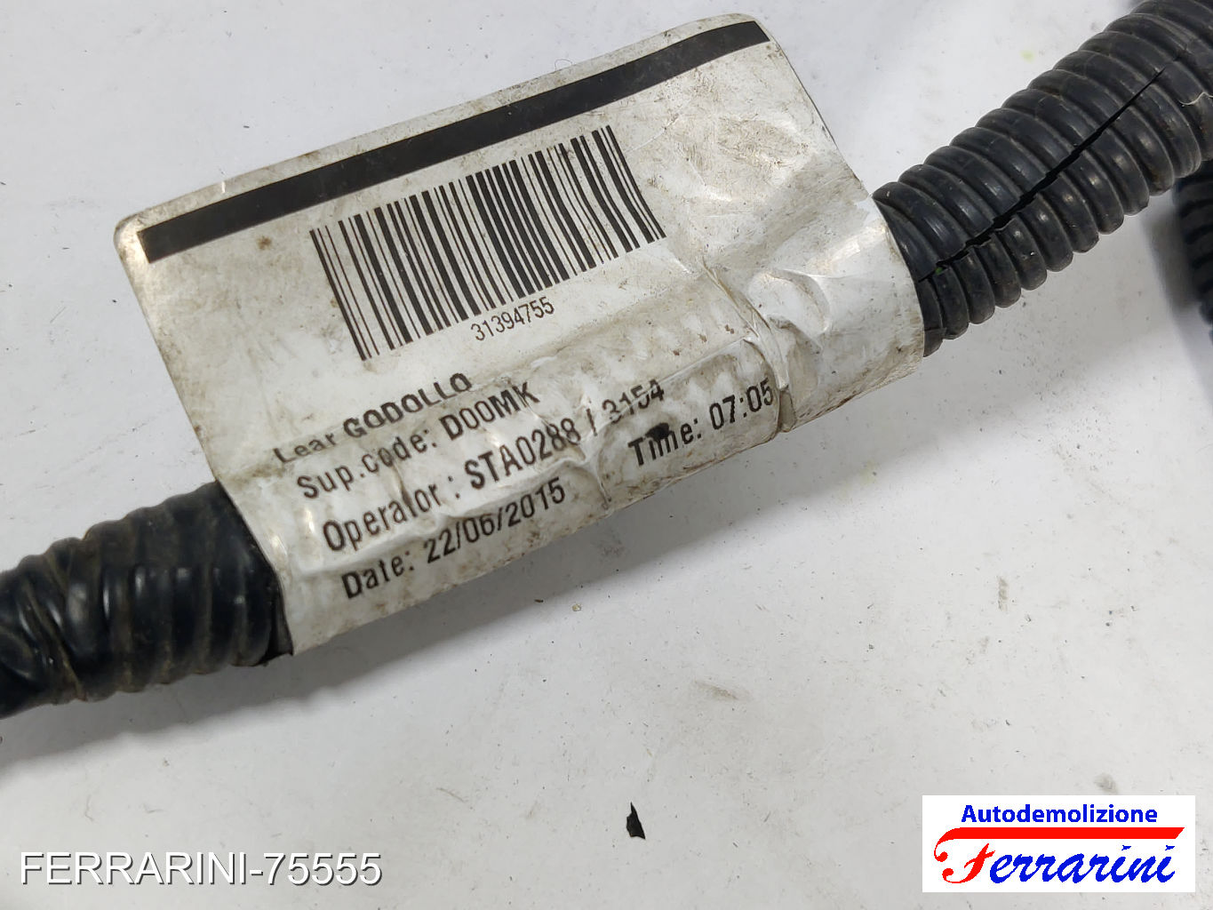 D4204T20 Cablaggio Motore VOLVO V60 1 155 2.0 D2 2015-2018 31394755, 315VED 27