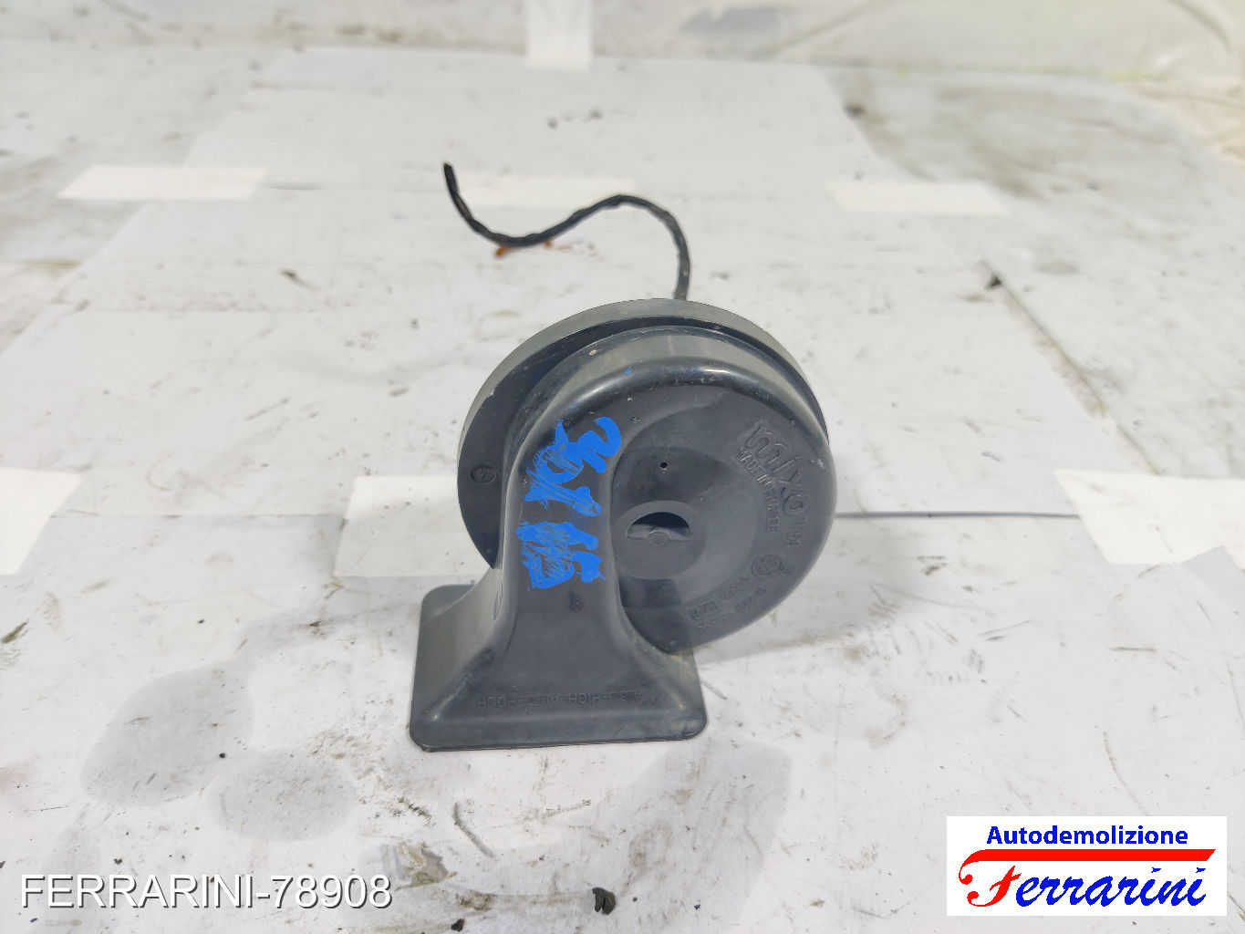 Clacson BMW SERIE 3 E36 1993-1998 61338372738, 00884, 64118375792
