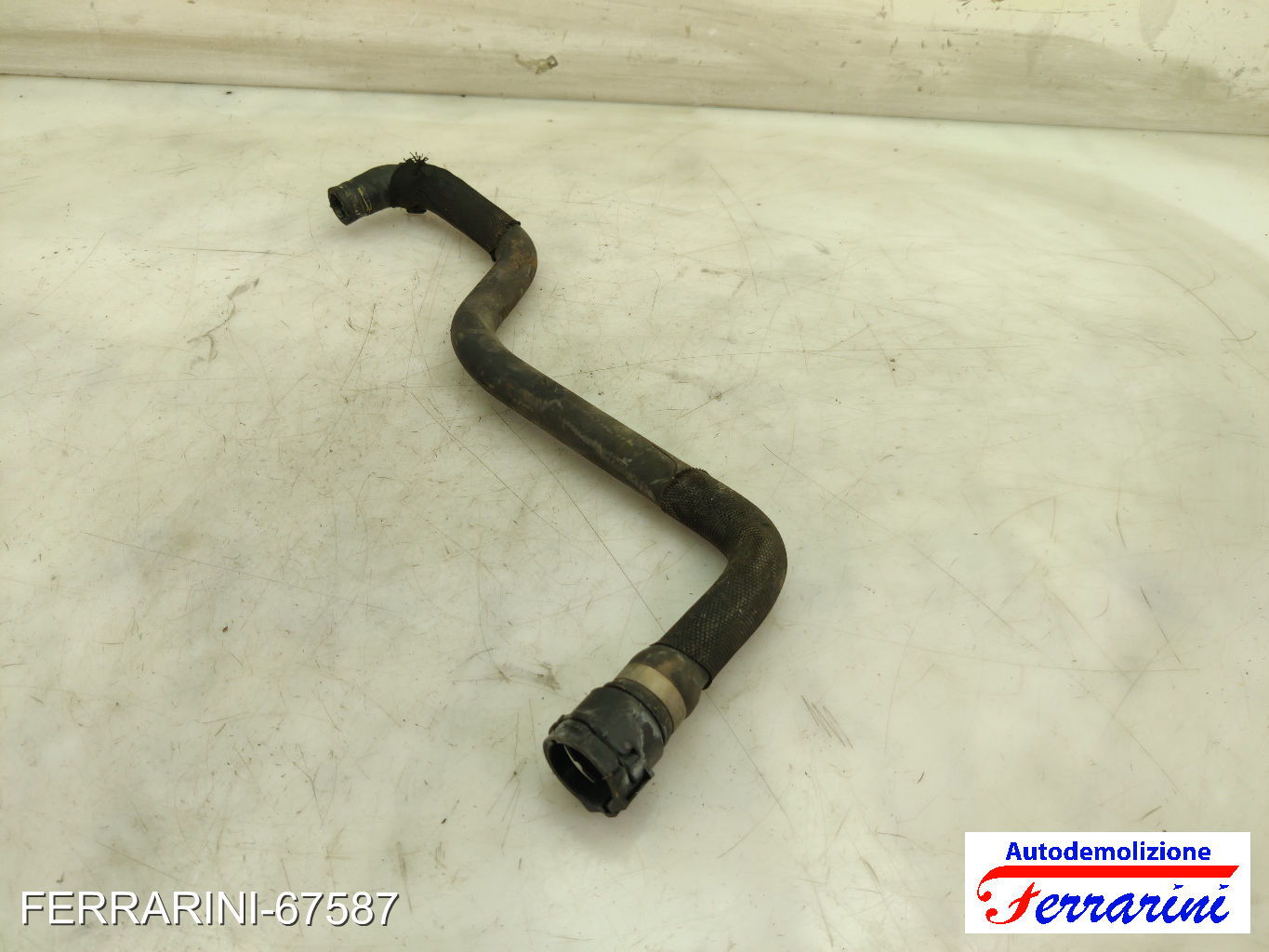 1ND, tubo acqua motore MINI - R50, R53 ONE D 2003-2006 17127788770, 17127793603