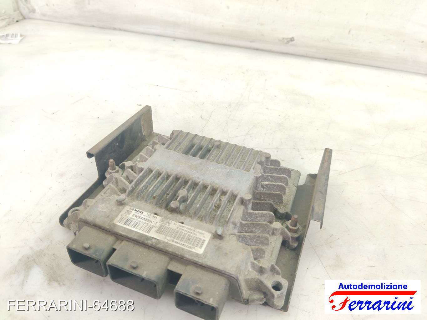 Centralina Motore CITROEN C3 1 FC, FN 1.4 HDI 2002-2009 9652888580, SW9652888580