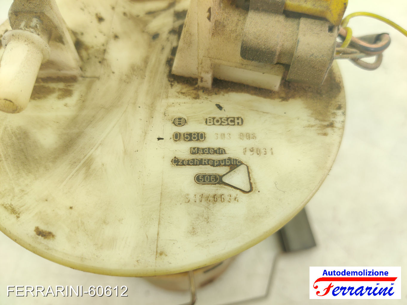 Cestello Pompa Galleggiante Serbatoio FIAT CINQUECENTO 500 170 0.9 I.E S 8