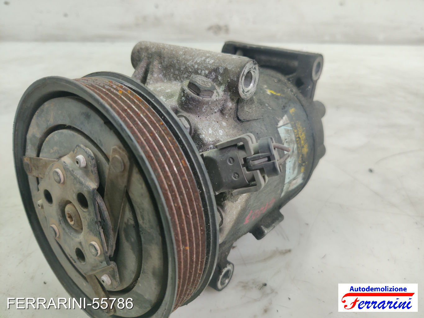 Compressore Clima RENAULT MEGANE 2 KM 1.5 DCI 2003-2009 6561656, 8200390667 6