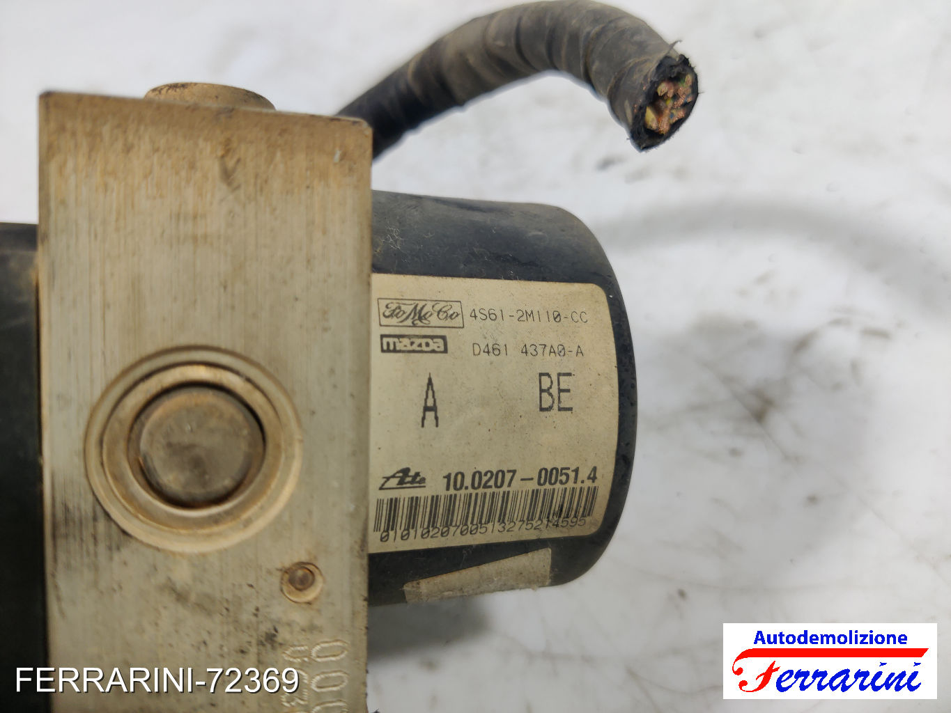 Centralina Pompa Abs FORD FIESTA 5 JD, JH 1.4 TDCI 2001-2008 4S612M110CC 6